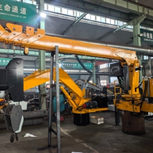 挖抓船吊固定吊车载吊总成 