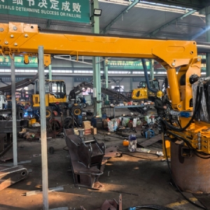 挖抓船吊固定吊车载吊总成定制