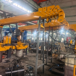 挖抓船吊固定吊车载吊总成定制