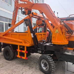 随车挖运输车定制